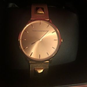 Studded Rose Gold Watch